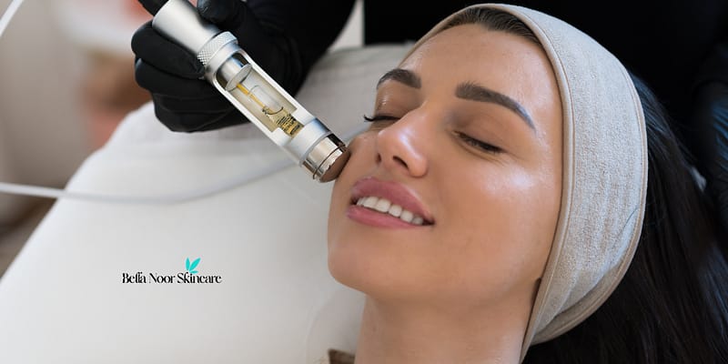 Comparison between HydraFacial and Traditional Facial treatments at Bella Noor Skincare NYC